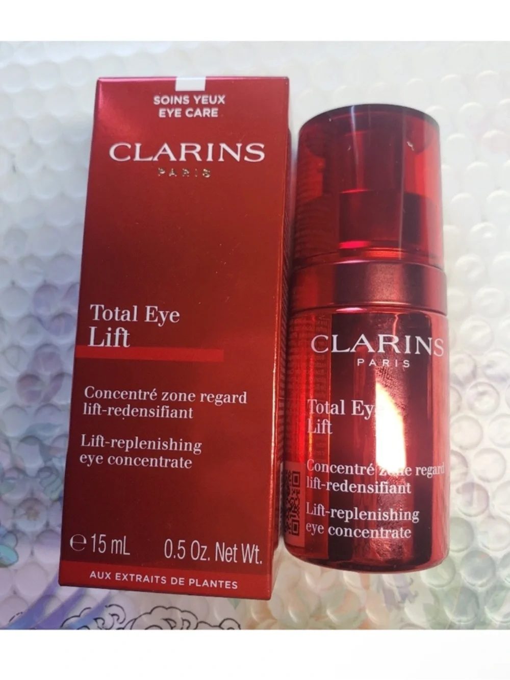 Clarins Total Eye Lift Lift-Replenishing Eye Concentrate 15 ml NEW